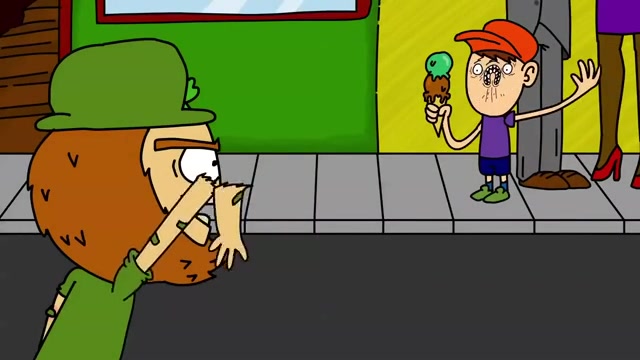 Dr. Monster The Leperchaun  Animated St. Patrick