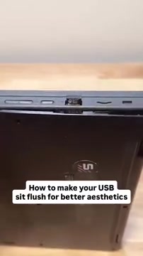 Flush usb