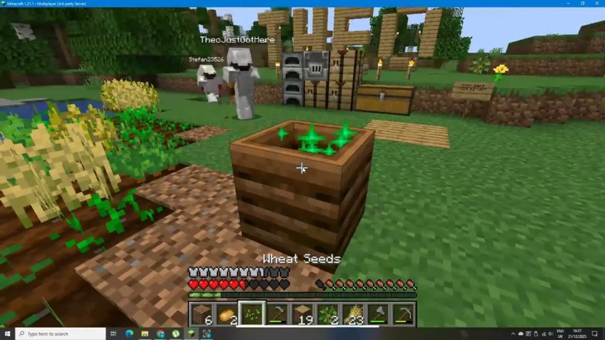 Ma joc cu niste prieteni mc